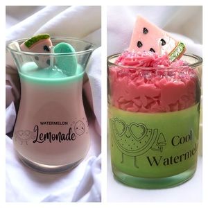 Candle Sets Lemonade Watermelon and Cool Watermelon